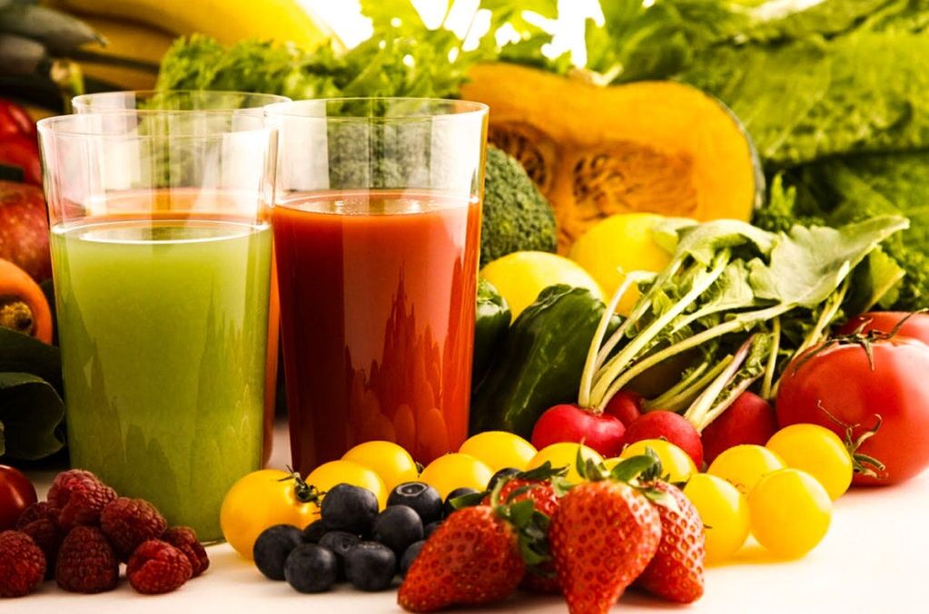 jus de légumes et de fruits pour maigrir