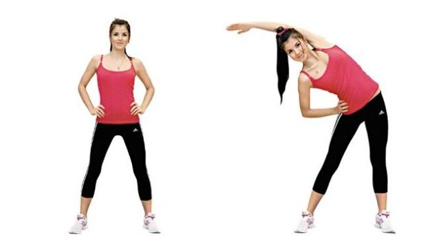 flexions d'exercice